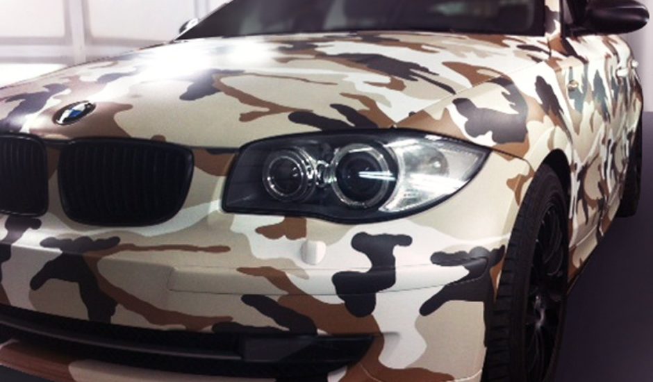 car wrapping camouflage